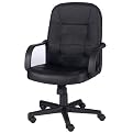 Leather Office Chair - Black