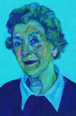 Custom Order #6Y-TXB, Oil on Canvas, Custom Painting of The Person You Love, For 1 Person of Customer's Choice, Style: Expressionism, with Signature Text 