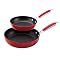KitchenAid Porcelain 2-pc. Cookware Set - Red