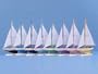 Pacific Sailboat 17" Sailboat Yacht Model Replica
