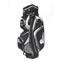 PALM SPRINGS GOLF Black/Silver 14 Way Full Length Divider Cart Bag
