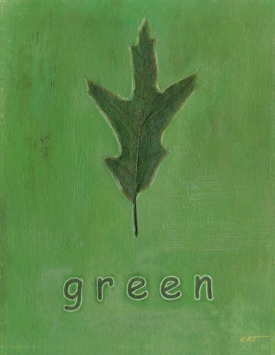 Green Frog Art Canvas Gallery Wrapped Art, Going Green I