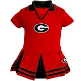 Georgia Bulldogs Red Toddler Cheerleader Dress