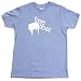 Free Tibet Dripping T-Shirt, Baby Blue, 2XL