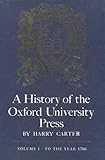 A history of the Oxford University Press