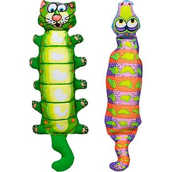 Fat Cat Water Bottle Crunchers Dog Toy