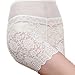 LANBAOSI Women's Rose Floral Lace High Waist Safety Leggings Underwear