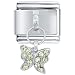 August Butterfly Animals Italian Charms Bracelet Link