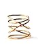 14k Gold Filled Twisted Ring -Thin Hammered Stacking Ring