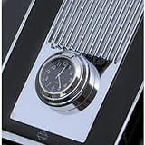 Motorcycle Console Mounted Clock (Black Clock Face)