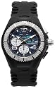 TechnoMarine Unisex Cruise Diamond Chrono Black Watch #108026