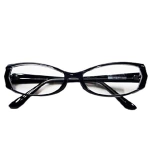 【クリックで詳細表示】シャープな ブラックフレーム スクエア サングラス 伊達メガネ [ウェア＆シューズ] ： 服＆ファッション小物通販 ｜ Amazon.co.jp