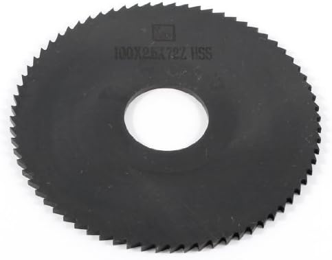 Herramienta de mano de 100mm x 22mm x 2,5 mm 72 Clavija dientes HSS Hoja de sierra de corte longitudinal