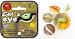 Mega Marbles - CAT'S EYE TRI-COLOR MARBLES NET (1 Shooter Marble, 24 Player Marbles & 2 Display Rings)