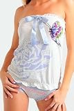 Ed Hardy Butterfly Tube Top