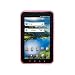 TPU Case with Water Drop Pattern for 7 inch Galaxy Tab - Pink