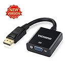 VicTsing Gold-plated DisplayPort(DP) Male To VGA Female Cable Adapter for PC Laptop Macbook - Retail Packaging - Black