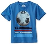 Wes and Willy Boys 2-7 Soccer Color Block Short Sleeve Tee, Waterford, 2T Wes and Willy Boys 2-7 Soccer Color Block Short Sleeve Tee, Waterford, 2T