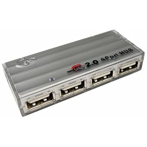 Cables Unlimited USB 2.0 4-Port Hub (USB-1810)
