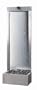 GF6SM Gardenfall Brushed Steel 72" Rear Mount Fountain