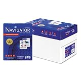 Navigator Premium Copy/Laser/Inkjet Paper, 99 Brightness, 24 lb, Letter Size (8.5 x 11), White, 5000 Sheets per Carton (NMP1124)