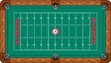 University of Alabama Pool Table Felt - Professional 7ft - Football Field