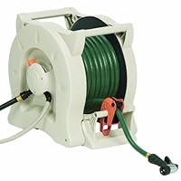 Suncast RSC100 100-Foot Water Powered Automatic Rewinding Garden Hose Reel