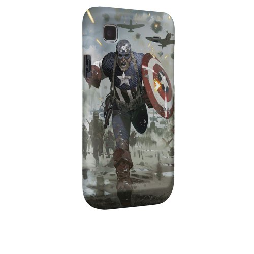  Samsung Galaxy S (T-Mobile Vibrant) Barely There Case - Captain America - Shield