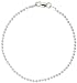 Sterling Silver 2.3 mm Pallini Bead, Ball Chain NICKEL FREE ( 7 inch - 30 inch )