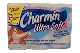 Charmin Ultra Soft 2-Ply Toilet Paper 5 Pack (30 Jumbo Rolls equals 83 Regular)