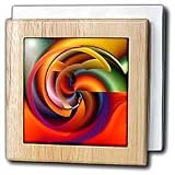 Digital Artwork Design 7 - 6 Inch Tile Napkin Holder