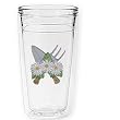 Garden Tools 12 oz Slimline Insulated Beverage Tumbler, Clear