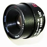 12mm Fixed Iris Lens 1/3" CS F1.6 IR Corrected