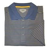Callaway Golf Big & Tall Stripe Tech Polo - BLUE