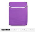 iBenzer - Sleeve Bag Cover Case for ALL Laptop 13" 13 inch Macbook Pro/ Macbook Unibody / Macbook Air (MMP13BAG/PU Purple)