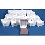 12 Gray Velvet Earring Displays Store Showcase Gift Box