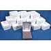 12 Gray Velvet Earring Displays Store Showcase Gift Box
