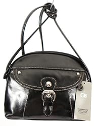 Giani Bernini Leather Handbag Purse Glazed X Body Dome Hobo