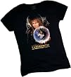 "I Have a Gift" -- Labyrinth Crop Sleeve Fitted Juniors T-Shirt