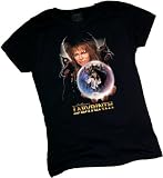 "I Have a Gift" -- Labyrinth Crop Sleeve Fitted Juniors T-Shirt
