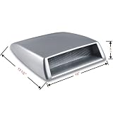 Self-adhesive Long Last 3M Easy mounting Roadster Coupe Turbo Racing Air Scroop Hood Bonnet Intake Vent Sport Car SUV ABS Plastic For BMW 128i 135i 328i 335i 328i Coupe 335i Coupe 335is Coupe 528i 535i 550i 650i M3 M5