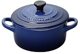 Le Creuset Stoneware Petite 0.25 Litre Round Casserole, Graded Blue