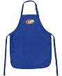 University of Kansas Aprons College Logo Blue KU Jayhawks Logo TOP RATED for Grilling, Barbecue, Kitchen and Cooking Best Unique Gifts for a Man, Men, HIM HER Women, Ladies. GIFT IDEA!
