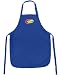 University of Kansas Aprons College Logo Blue KU Jayhawks Logo TOP RATED for Grilling, Barbecue, Kitchen and Cooking Best Unique Gifts for a Man, Men, HIM HER Women, Ladies. GIFT IDEA!