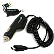 ChargerCity 12V OEM Car Charger Vehicle Power Cable for Magellan Roadmate 2120 2136 3030 3120 2055 2136 2120 5120 T LM MU PRO GPS Navigator w/ 9ft Coiled Cord for Longer Reach & Easy Storage. Include Free ChargerCity® OEM Micro SD USB Card Reader/Writer. *Item include Original ChargerCity Replacement Warranty* (Compare to AN0207SWXXX)