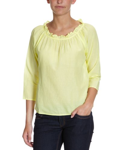 VERO MODA Damen T-Shirt, 10076539 Fan Top, Gr. 38 (M), Gelb (LIMELIGHT) Preisvergleich
