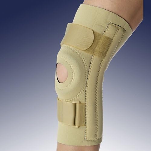 Banyan Open Patella Neoprene Knee Support : Small - Metal Hinges