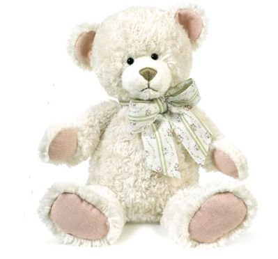 "Ellie Bear" Old Fashioned Oatmeal Bear- Pink