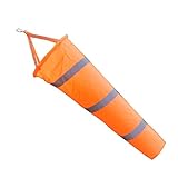 40"空港吹き流しリップストップアウトドア風の測定ソックスバッグ+反射ベルト