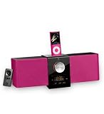 Logitech Pure-Fi Express Plus Lautsprechersystem f&uuml;r iPod/iPhone pink